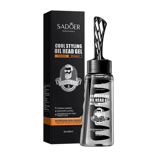 Hair Styling Gel With Comb